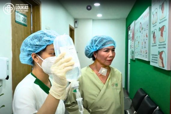 Đốt u giáp “đeo bám” 10 năm – Khách hàng Loukas nói gì?