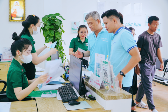 LOUKAS LẦN THỨ HAI ĐÓN TIẾP PEPSICO TRONG CHƯƠNG TRÌNH KHÁM SỨC KHỎE DOANH NGHIỆP