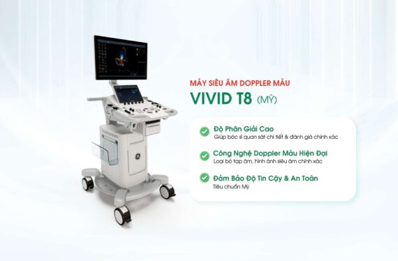 MÁY SIÊU ÂM DOPPLER MÀU VIVID T8 (MỸ)