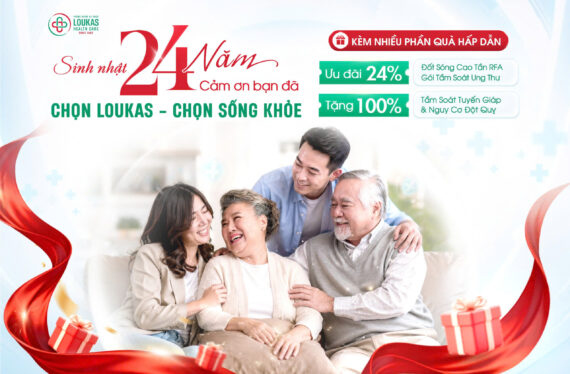 MỪNG SINH NHẬT 24 NĂM: CẢM ƠN BẠN ĐÃ CHỌN LOUKAS – CHỌN SỐNG KHỎE