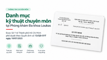 Danh mục kỹ thuật chuyên môn tại Phòng khám
