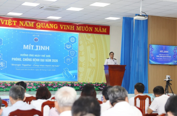 Sở Y Tế TP.HCM phát động đợt cao điểm phòng, chống bệnh dại năm 2026